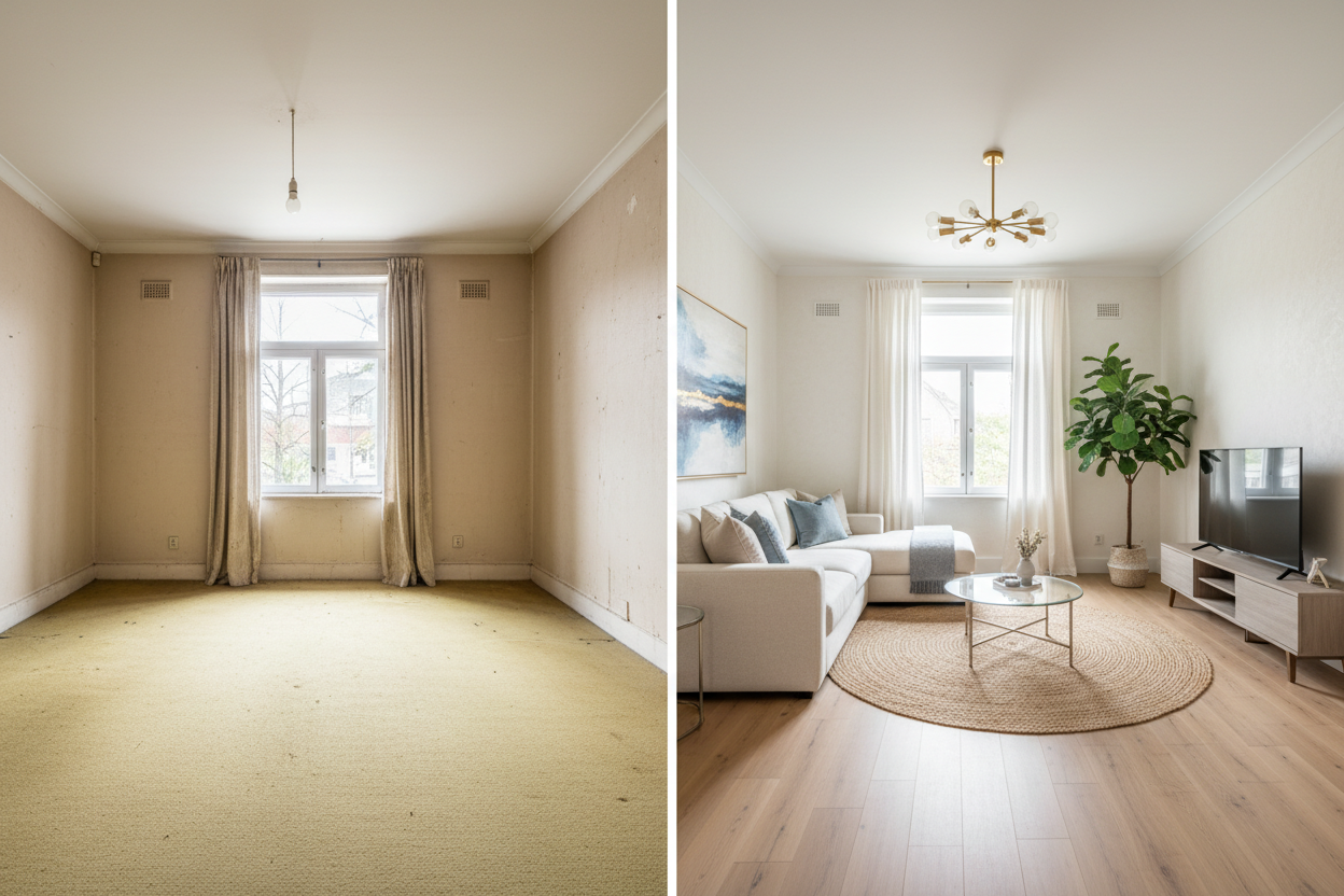 Virtual Renovation: How AI Lets Buyers See Your Property's True Potential